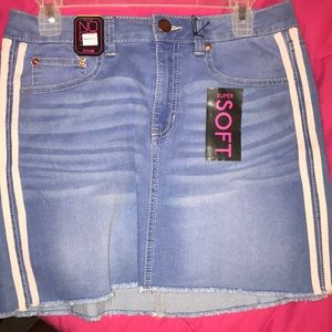 Blue jean skirt